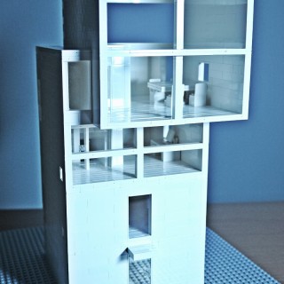 レゴで建築　安藤忠雄「4×4の家」